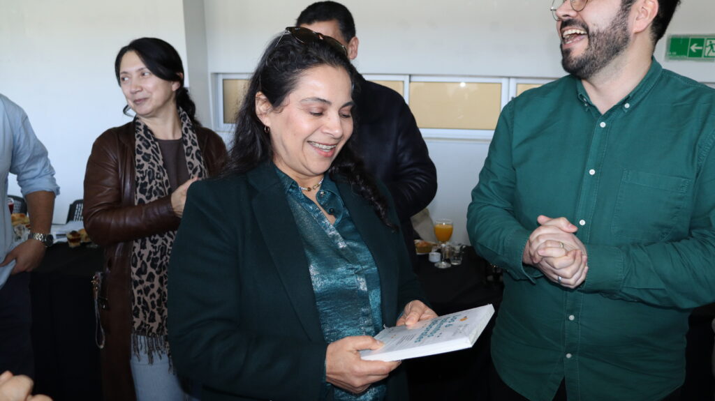 orge Bizama en dinámica final del workshop Working Genius Concepción